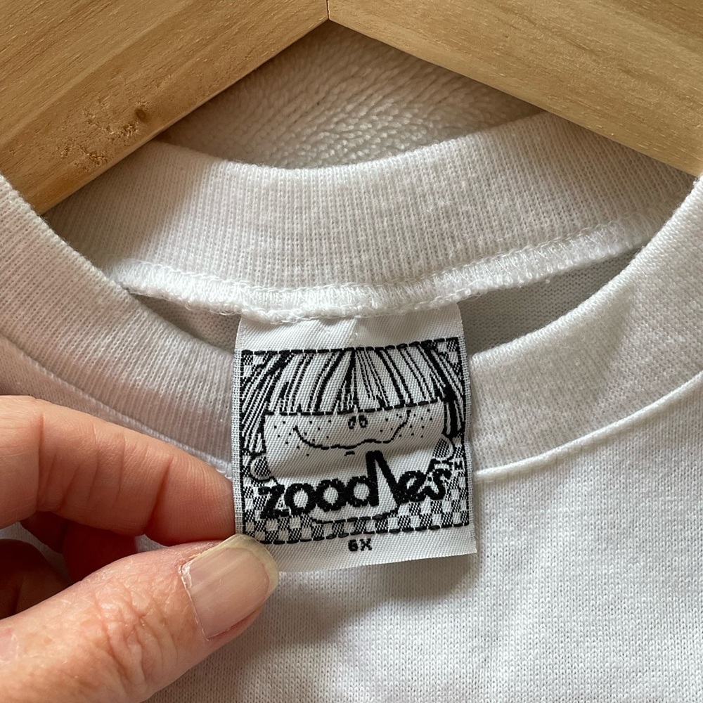 Vintage Zoodles Tee with frog decal - Picture 5 of 5